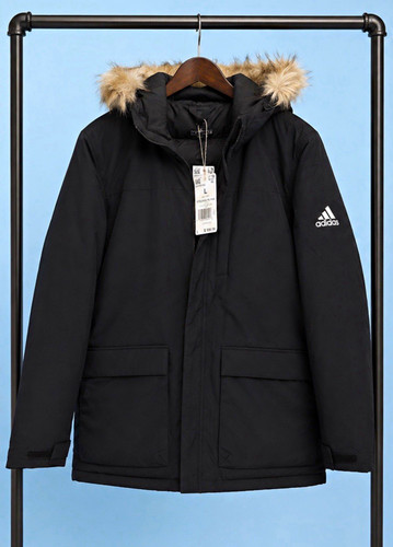 Adidas men black hooded - adidas, men's