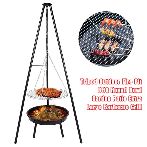 Tripod outdoor fire - fire, bbq