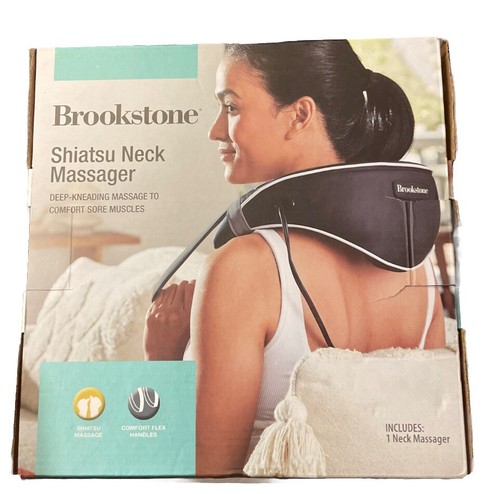 Brookstone shiatsu neck - brookstone,