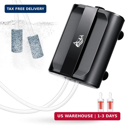 Aquarium air pump dual - pump,