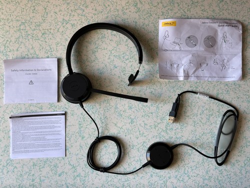 Jabra evolve wired headset - jabra,
