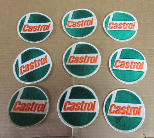 Pcs vintage castrol round - 9,
