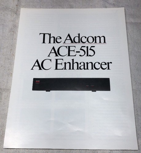 Adcom ace 515 enhancer - ace-515,