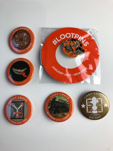 Lootcrate pin badge - 6,