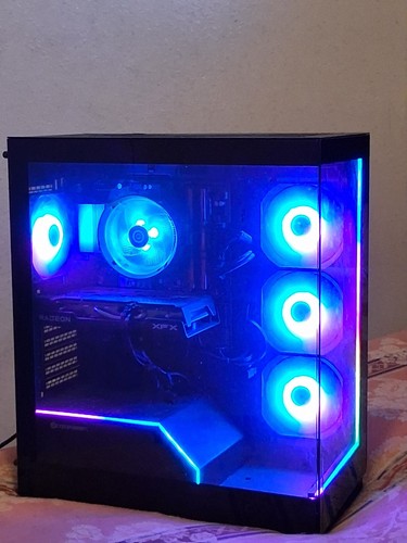 Custom gaming amd - pc, 5