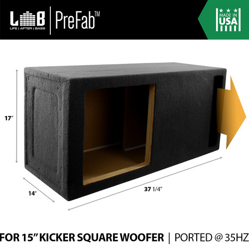 Ported subwoofer box - subwoofer,