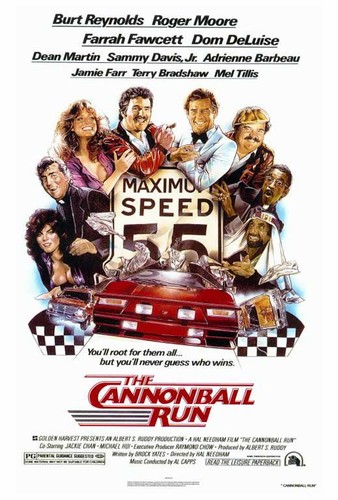 Cannonball run poster 27x40 - cannonball,
