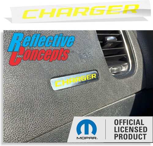 Charger dash emblem lettering - dash,