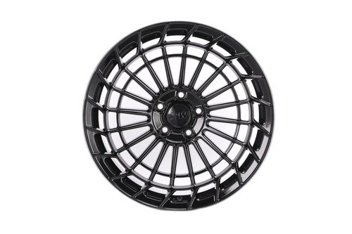 Set 19x8 gloss black - 19x8,