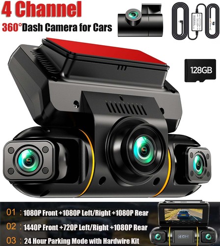 Dash cam channel 360 front - dash,