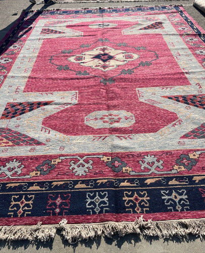 Large hand woven - large, area