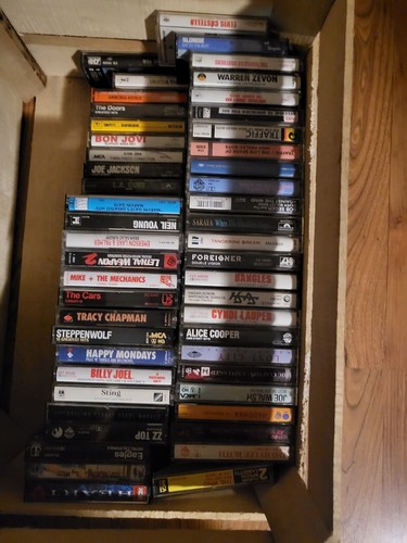 Cassette tape lot - tape,