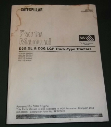 Cat caterpillar d3g - caterpillar, lgp