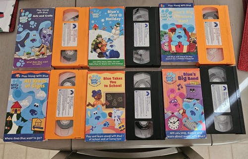 Blue clues vhs - blue,