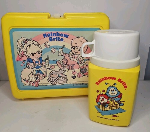 Rainbow brite 1984 - rainbow, lunchbox
