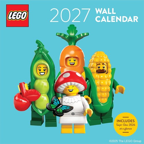 Lego 2027 wall calendar - lego,
