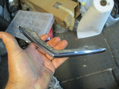 1960s cadillac bumper - "v",