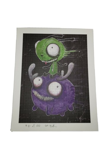 Gus fink signed blotter - ,