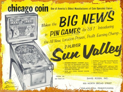 Chicago coin sun valley - coin,