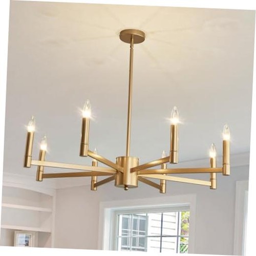 Light candle chandeliers - 8-light,
