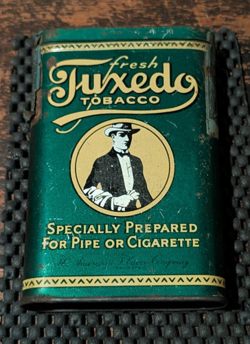 Tuxedo fresh tobacco tin - tuxedo,