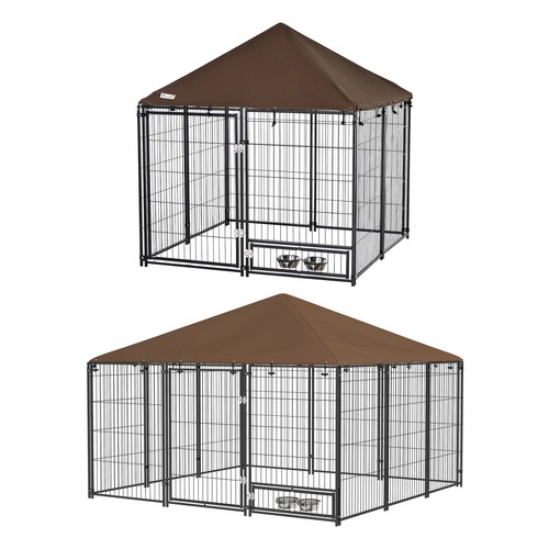 Outdoor dog house - dog, kennel