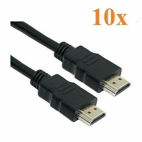 Lot hdmi cables 6 ft - 10,