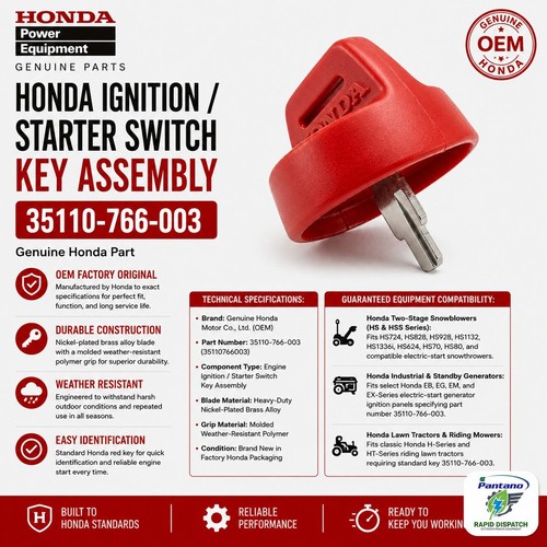 Honda ignition key - ignition, assy