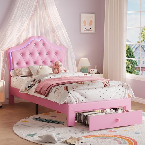 Twin size upholstered - size,