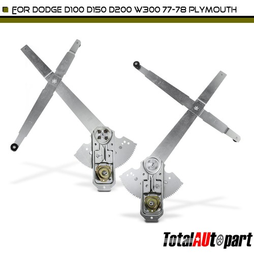 Manual window regulator for - 2x,