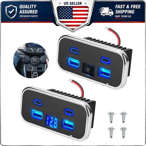 Dual usb outlet charger - dual,