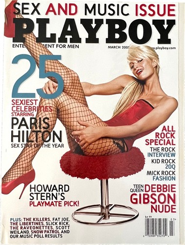Playboy march 2005 debbie - march,