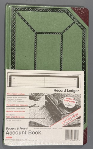 Vintage boorum pease account - vintage,