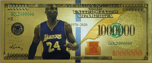 Kobe bryant 000 note - kobe, $1,000,000