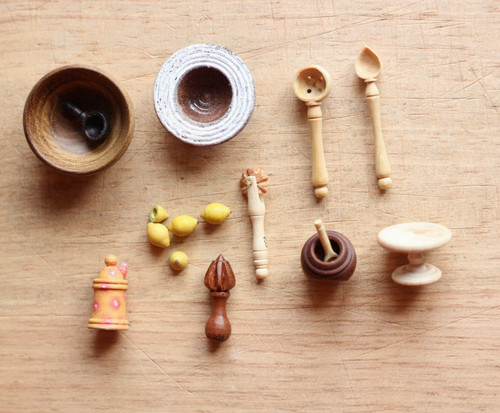 Dollhouse miniatures kitchen - miniatures,