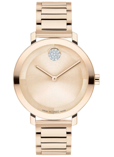 Movado bold 3601107 rose - 3601107, gold