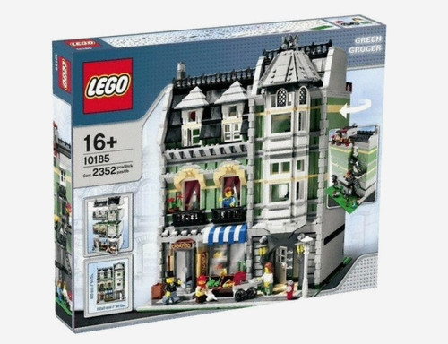New lego 10185 green grocer - new,