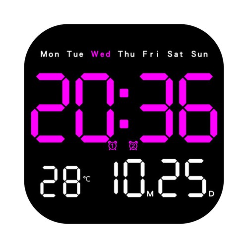 Digital led desk - led, alarm