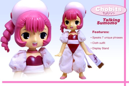 Chobits sumomo talking figure - chobits,