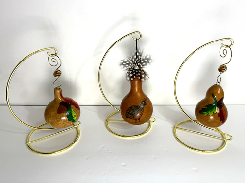 Vintage decorative gourd hand - decorative,