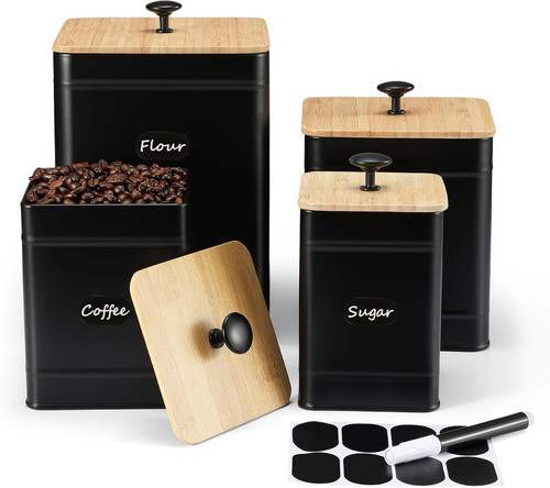 Kitchen canisters airtight - kitchen,
