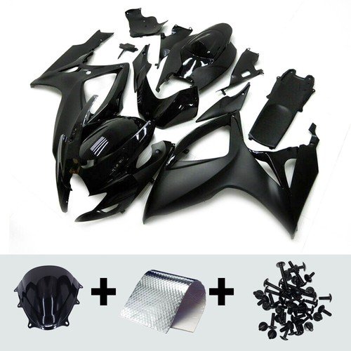 Gloss matte black fairings - matte,
