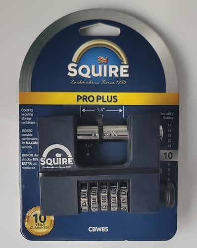 Combination lock squire pro - lock,