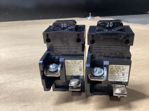 Lot pushmatic 20a p120 - of, 2