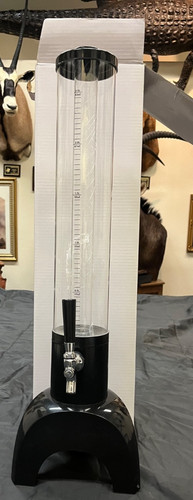 Beer tower with ice cube - tower,
