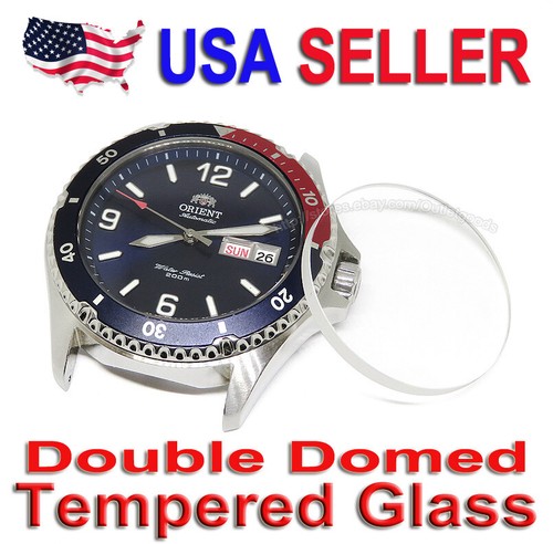 Double dome mineral watch - double,