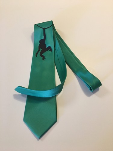 Monkey green necktie - necktie!, cool