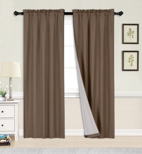 Set solid window curtain - solid,