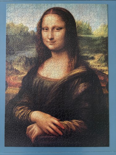 Masterpieces puzzles mona - masterpieces,