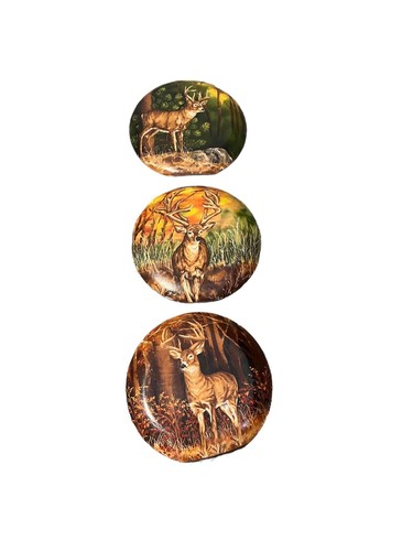 Set handmade deer - of,